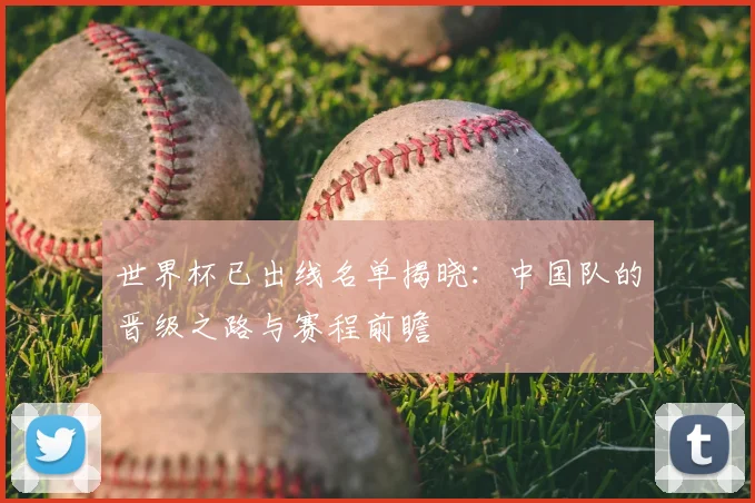 世界杯已出线名单揭晓：中国队的晋级之路与赛程前瞻